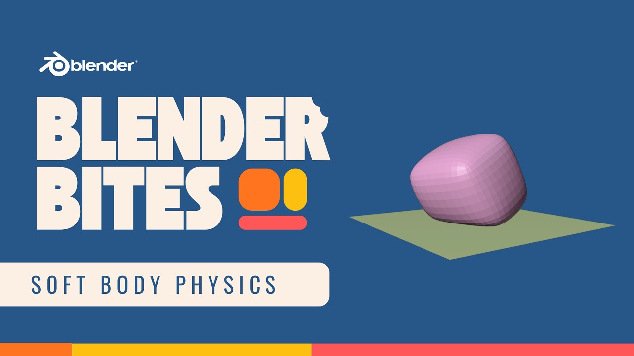 Blender Soft Body Physics Beginner Tutorial (Jiggle & Bounce Explained)