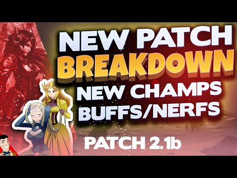 NEW WILD RIFT PATCH (2.1b) - 3 NEW CHAMPIONS!! BIG YASUO NERFS, Rune Nerfs and Item Changes!