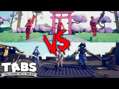 Dynasty faction leaders vs Pirate faction leaders (TABS)