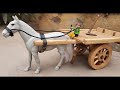 How To Make Horse Cart With Wood Horse Cart DIY Wood Working Projects