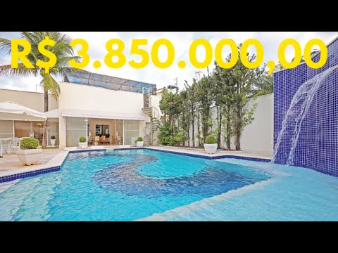 MANSÃO À VENDA DECORADA NO JARDIM ACAPULCO EM GUARUJÁ com 7 SUÍTES por R$ 3.850.000,00