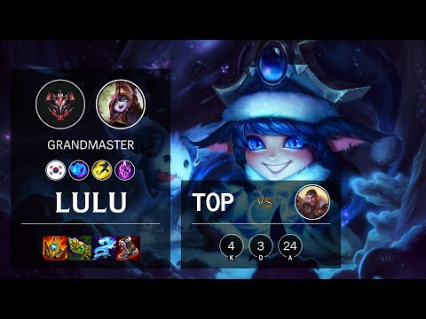 Lulu Top vs Jayce - KR Grandmaster Patch 11.13