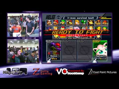 MELEE-FC 10R - Singles Pools R2: Duck (Samus) vs. hungrybox (Jigglypuff) - SSBM