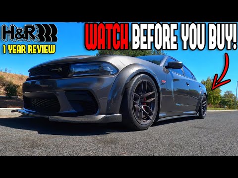 MUST WATCH 1 Year Review H&R Springs On Dodge Charger 392 Scat Pack