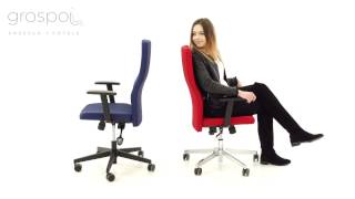 Krzesło biurowe Team Plus Grospol - opis i funkcje