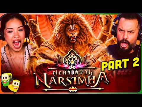 Part 2 - MAHAVATAR NARSIMHA Movie Reaction! | Ashwin Kumar | Hombale Films