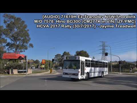 [AUDIO/PRESERVED] 71619H ex-TD M/O 7578: Hino BG300 (ZF/PMC)