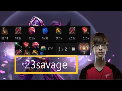 23savage Templar Assassin Carry Gameplay Patch 7.31- Dota 2 Full Gameplay. Opponent : SumaiL Storm