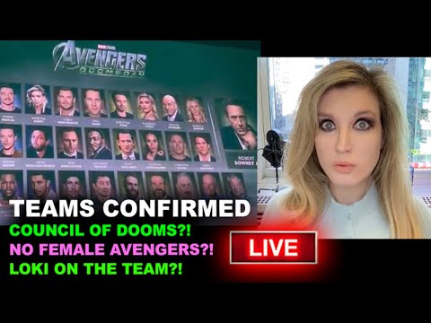 Avengers Doomsday TEAMS CONFIRMED! Loki?! No Female Avengers?! Only 5 Women?!