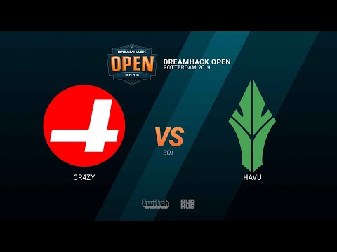 CR4ZY vs HAVU - DreamHack Open Rotterdam 2019 - bo1 - de_dust2 [ceh9]