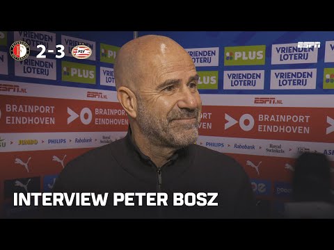 Peter Bosz: "Ik heb het meest genoten van de SFEER" 👏🏟️ | Interview