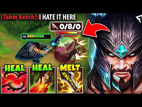 I GAVE THIS TAHM KENCH PTSD WITH THIS TRYNDAMERE PERFORMANCE (THIS WAS BRUTAL)