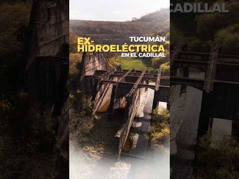 Ex-hidroelectrica en en Cadillal - Tucuman  #drone #tucuman #travel #nature