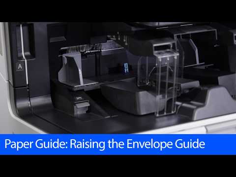 Paper Guide: Raising the Envelope Guide
