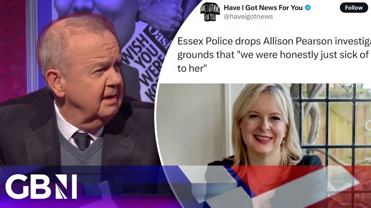 Have I Got News for You MOCKS Journalist Allison Pearson Women While Ignoring Police Misuse of Power