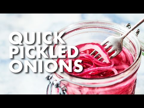 Quick Pickled Onions (No Cook)