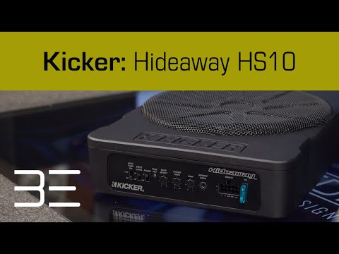 Black Edition: Kicker Hideaway HS10