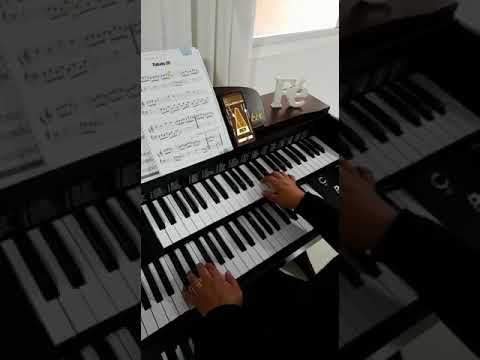 Estudo 26 página 57 - volume 1 - aluna Laudineia 🤩 #organistasccb