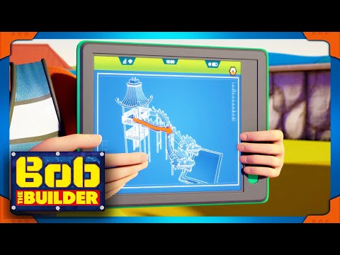 Bob Builds A Big Water Slide (Compilation) | Bob the Builder | Cartoons for Kids - Kids (0-4), Kingdom Kids Zone - Bob the Builder