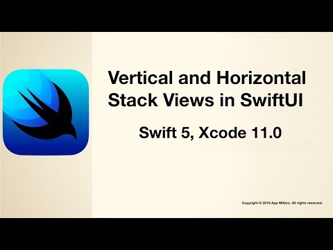 How to create horizontal and vertical stack views in SwiftUI?