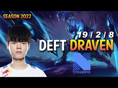 DRX Deft DRAVEN vs ZERI ADC - KR Ranked