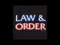 Law Order Theme 1990