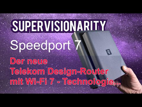 The new Telekom Speedport 7 - Router - First Impression