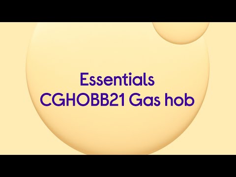 Essentials CGHOBB21 Gas Hob - Black - Quick Look
