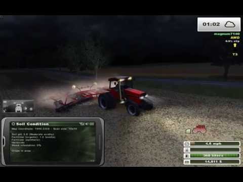 Farming Simulator Saturday: More Realistic Case IH Soybean Harvest