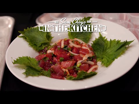 Sam Choy's In The Kitchen - Concurso de Poke do 75º aniversário do Aloha Shoyu