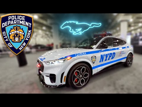 NYPD Electric Police Car- Ford Mustang Mach E GT