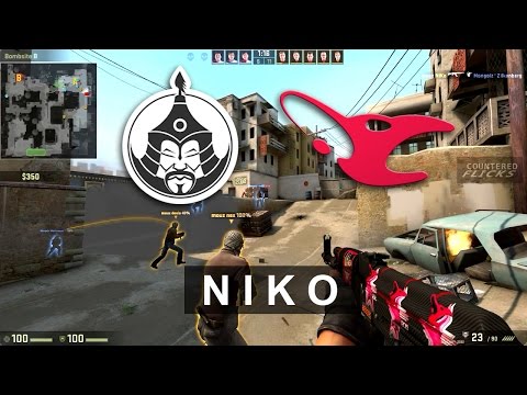 NiKo POV 31-10 CS:GO - mousesports vs TheMongolz [Dust 2] IEM Katowice 2016