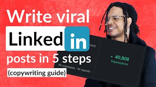 5 Simple Copywriting Tips for Attention Grabbing Linkedin Posts (10x your views)