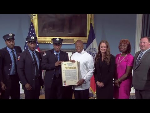 NYC Firefighter Honored