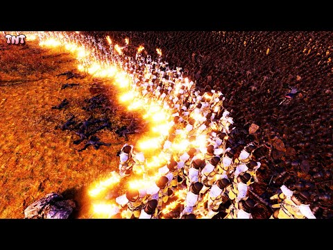 300 Soul Tyrants vs 20000 Dark Paladins - Ultimate Epic Battle Simulator - UEBS
