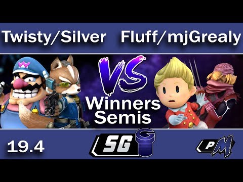 SG 19.4 Doubles WS - Twisty/Silver (B) vs Fluff/mjGrealy (R)