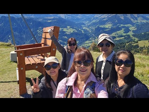 VISITING THE FAMOUS REVOLVING RESTAURANT, TOURNANT PANORAMIC LE KUKLOS SWITZERLAND #travel #nature  