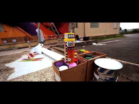 Wall by Mr Cenz at Stuart Magazine HQ, Paris