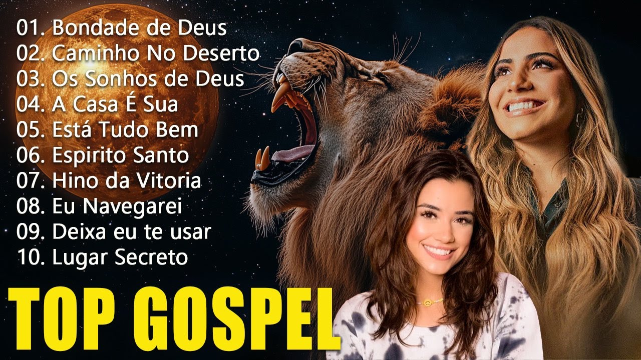 Louvores de Adoração - Top 100 Músicas Gospel Mais Tocadas em 2025 - Top Hinos Evangélicos 2025