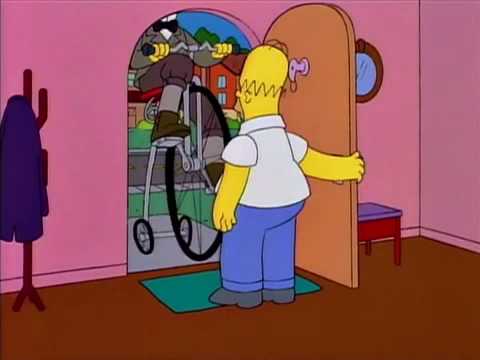 The Simpsons - You Don't Like The Old Time Bikes, Eh?