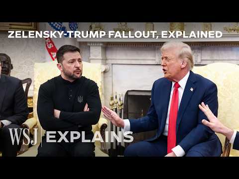 【國際時事】川普與澤倫斯基在白宮大吵！ (Trump and Ukraine’s Zelensky: A Timeline of Their Rocky Relationship | WSJ)