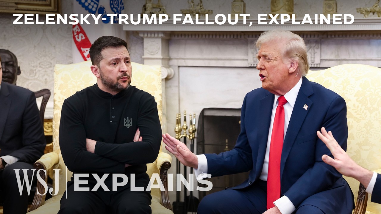 Trump and Ukraine’s Zelensky: A Timeline of Their Rocky Relationship | WSJ
