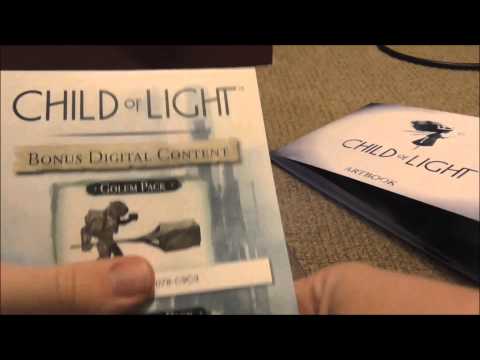 Child of Light Deluxe Edition Unboxing!