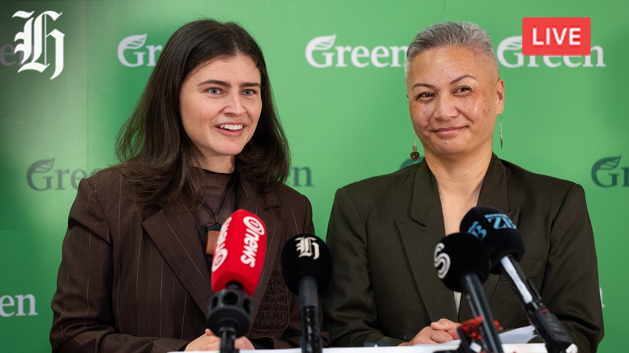 NZ Herald LIVE: Green Party co-leaders make pay equity policy announcement