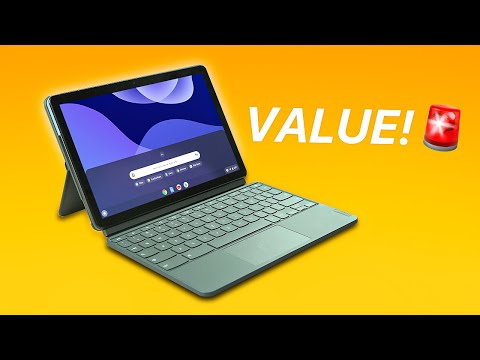 External Review Video 1Ku33KRm3a4 for Lenovo Chromebook Duet 2-in-1 Tablet