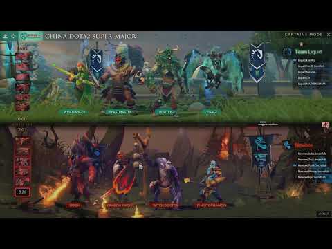 Team Liquid vs Newbee Game 2 | China Dota 2 Supermajor Group Stage Day 1