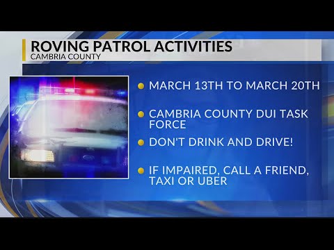 Local roving patrol activities