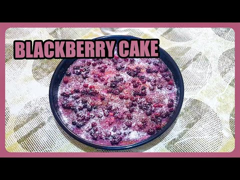 Blackberry Cake   Torta Di Mora