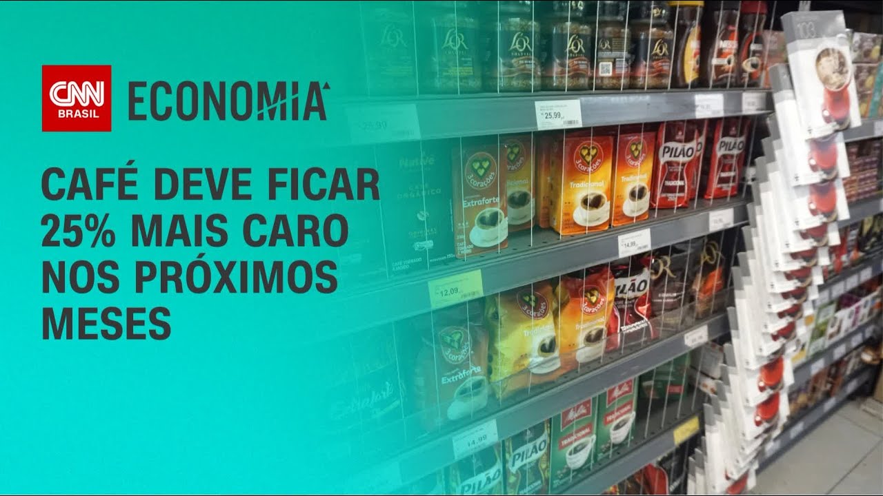 Café deve ficar 25% mais caro nos próximos meses | CNN PRIME TIME