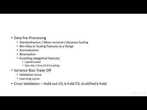 The Complete Machine Learning Course with Python : Introduction